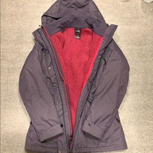 North Face - 2 in 1 Women’s Jacket, Size 8